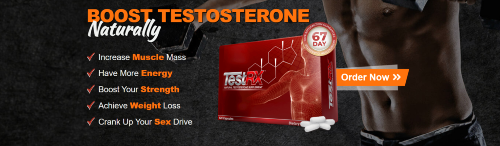 Testrx- Boost Testosterone Naturally pills image